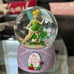 ✨NEW✨Disney Music 🎶 Snow Globe Tinker Bell